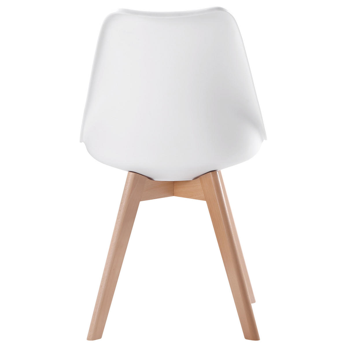 STÜHLE Nora Weiß 4er-Set - Weiß, Kunststoff (49/81/52cm) - Happy Garden