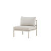 LOUNGSESSEL COPACABANA Beige 70x74x65 cm - Beige, Metall (70/65/74cm) - FURNLUX