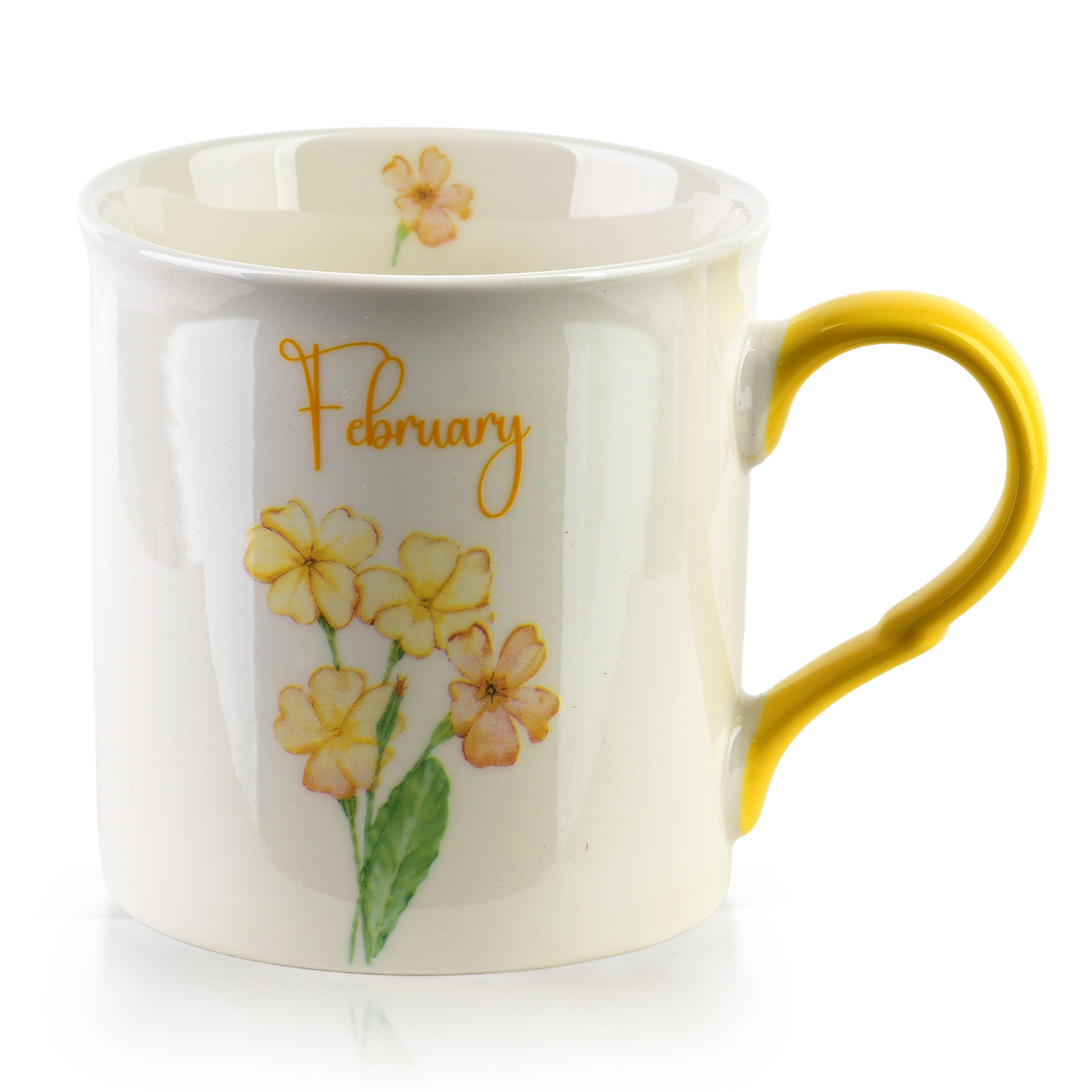 BECHER Mes gelb 8.5/10/9 cm Porzellan - Gelb, Keramik (0.32L) - Mondex