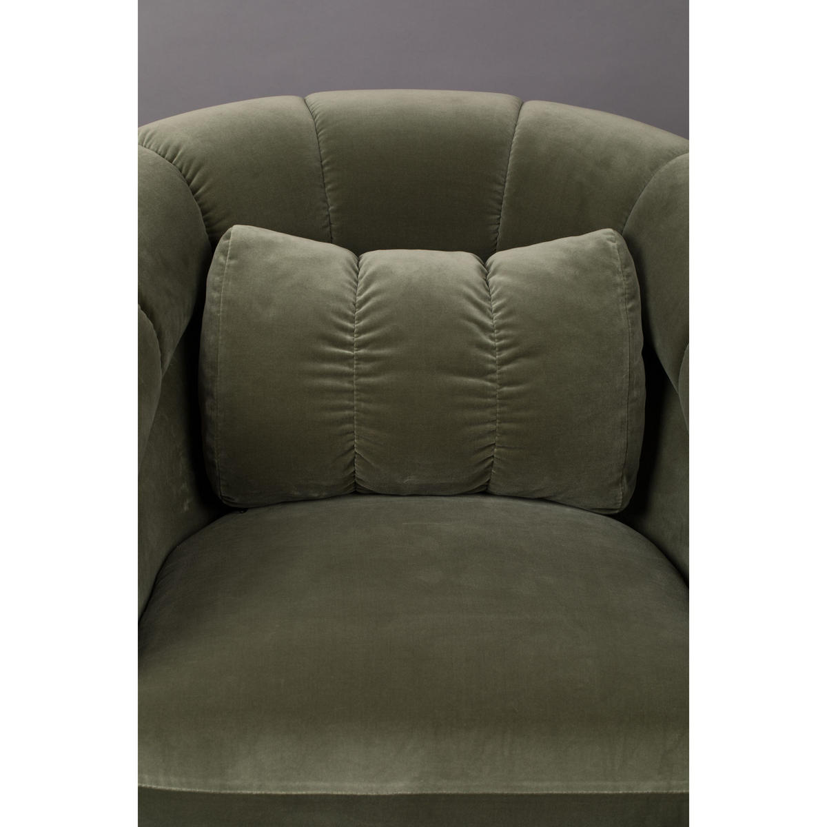SESSEL Member Grün - Grün, Textil (82/79/88cm) - Dutchbone