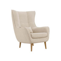 SESSEL Estjano - Beige, Holz/Textil (80/106/95cm) - MIRJAN24