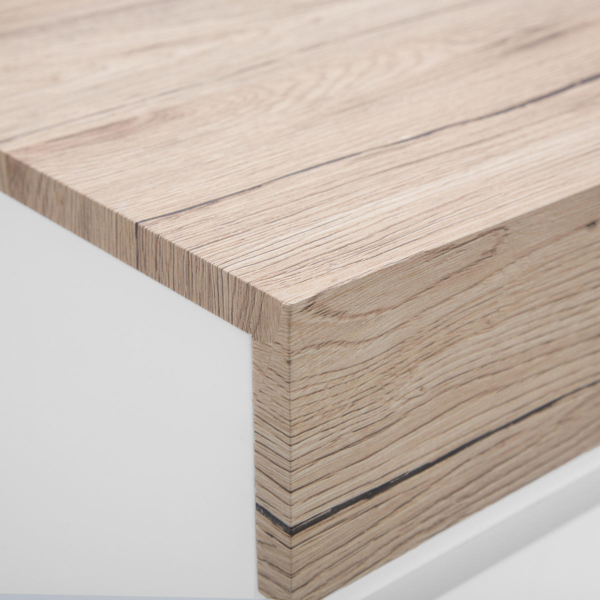 SKŘÍŇ Sideboard Bílá Marlin - bílá, kompozitní dřevo (110/75/40cm) - Beliani