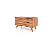 KOMMODE NIEDRIG GREG Kernbuche - Kernbuche, Holz (90/48/40cm) - byoak