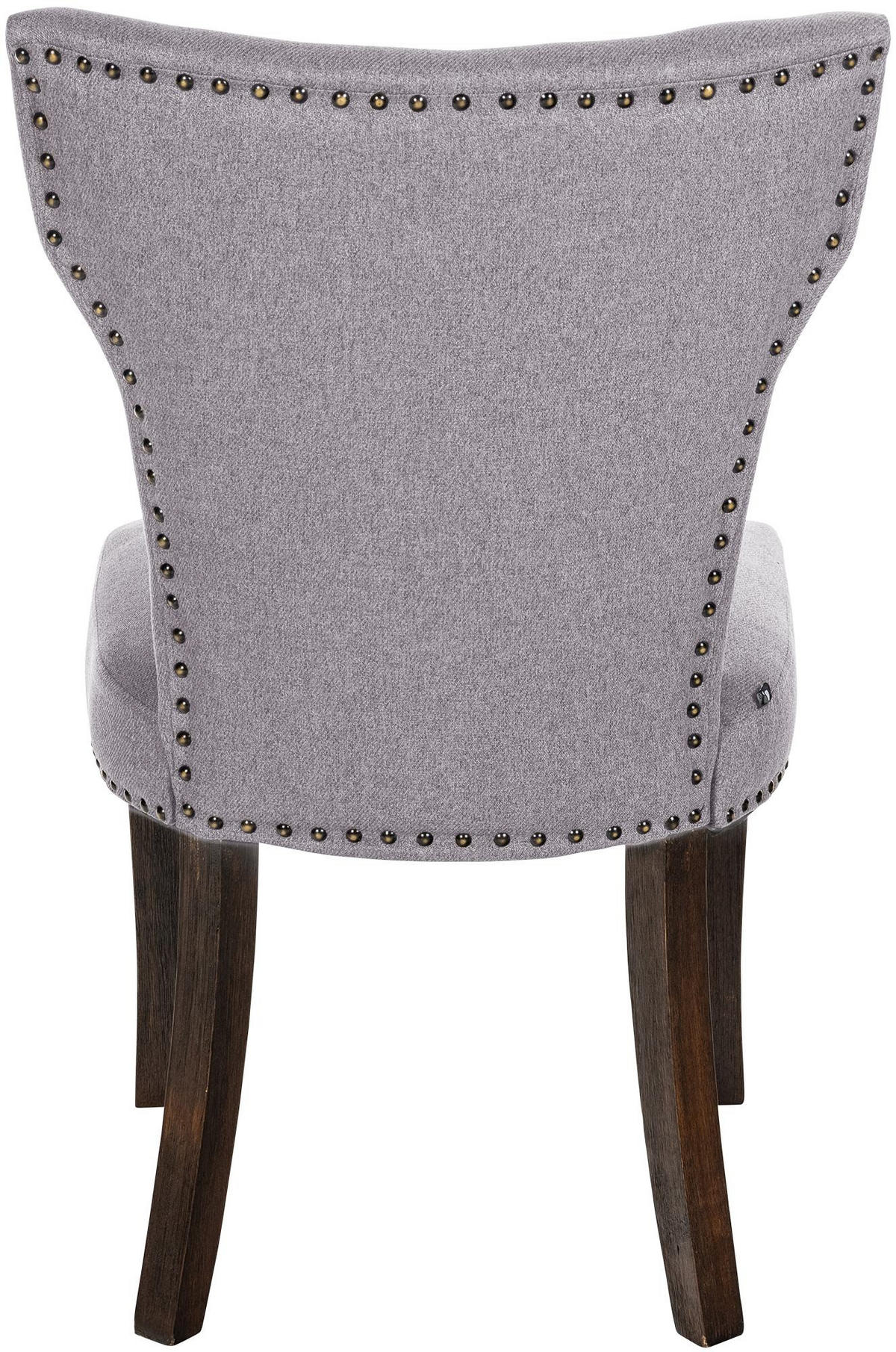 WOHNZIMMERSTUHL Stoff grau - Grau, Holz/Textil (52/90/59cm) - CLP