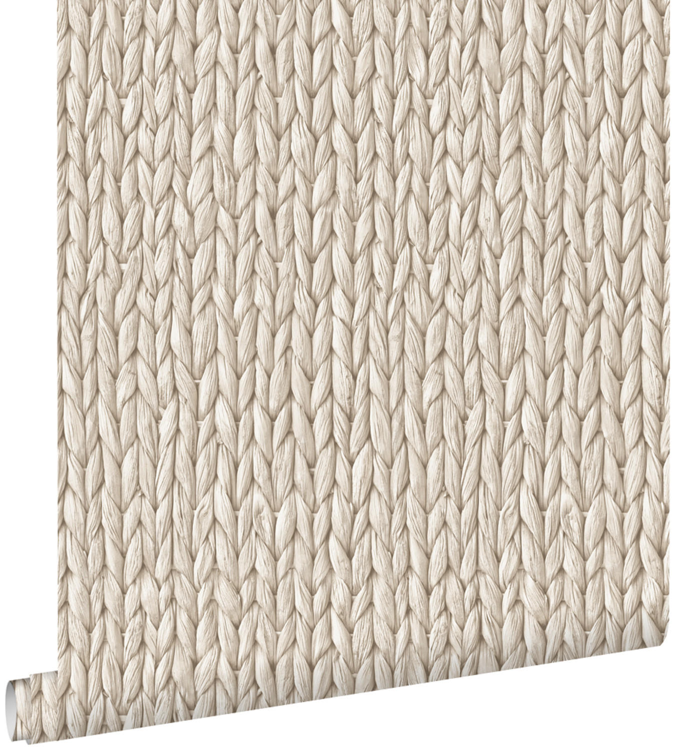 TAPETE Schilfmuster 53 cm x 10.05 m - Braun, Papier (53/1000cm) - ESTAhome