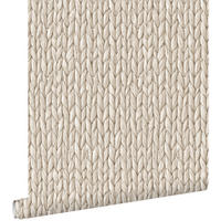 TAPETE Schilfmuster 53 cm x 10.05 m - Braun, Papier (53/1000cm) - ESTAhome