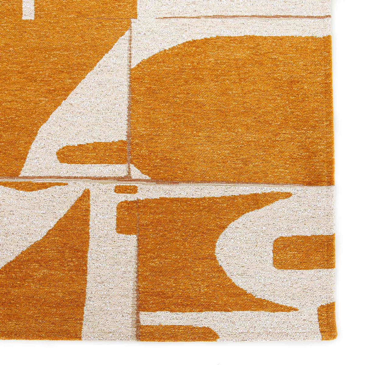 TEPPICH Flachgewebe LASH 80 x 250 cm - Gelb, Textil (80/250cm) - Novatrend