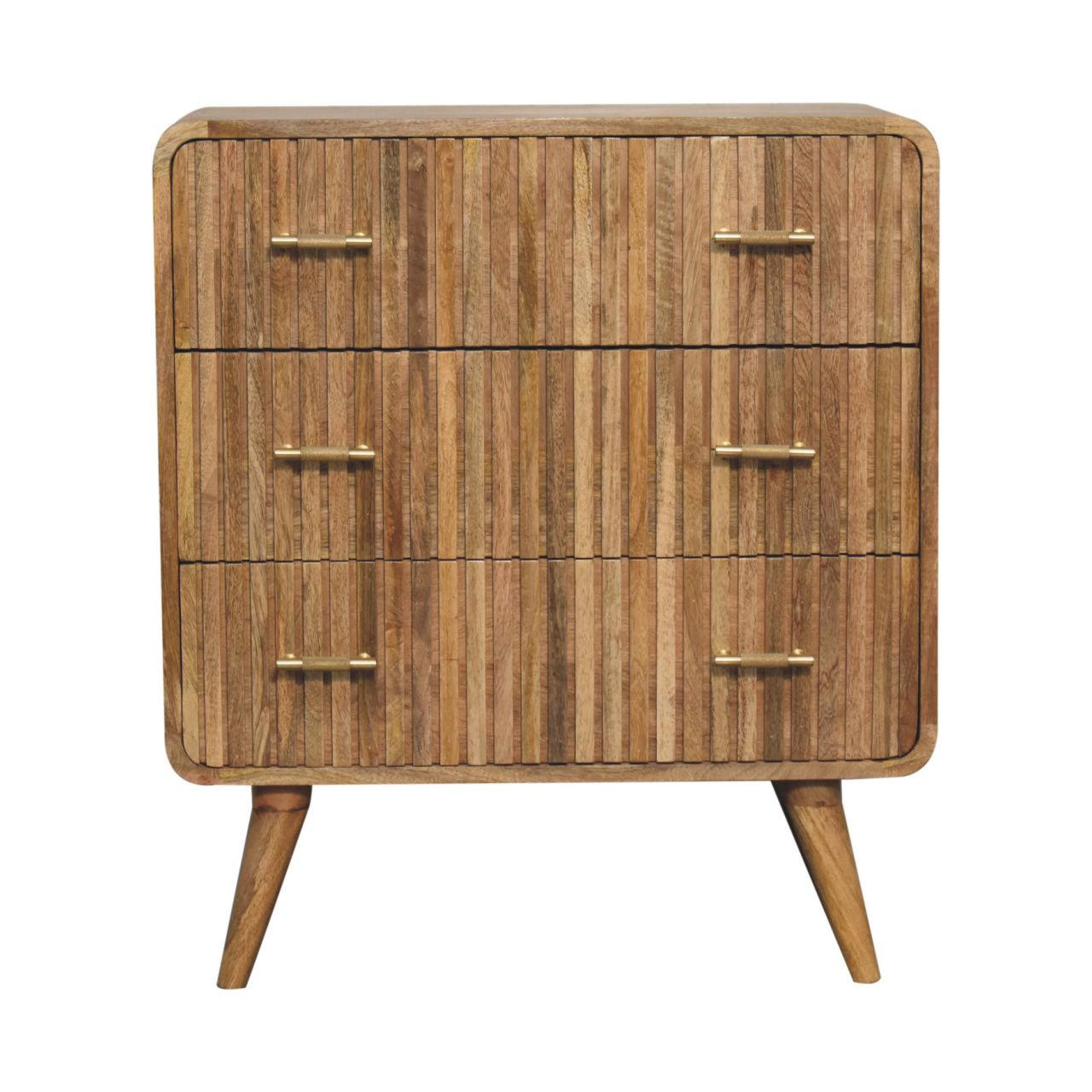 Artisan Furniture SKŘÍŇ T-tyč Cortez kaštan, 1 zásuvka a otevřená přihrádka, tmavě hnědá