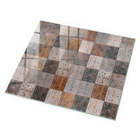 GLASPLATTE 80x60 cm – Mosaikfliesen - Grau, Glas (0.4/80/60cm) - ArtPrintCave