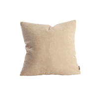 DEKOKISSEN Uni Sand 45x45 cm mit Füllung - Beige, Textil (45/45cm) - Deco-Raum