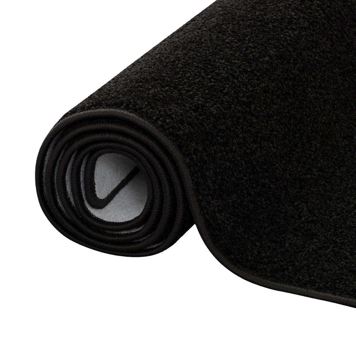 HOCHFLOR LANGFLOR TEPPICH LÄUFER COTTAGE - Schwarz, Textil (80/160cm) - Snapstyle