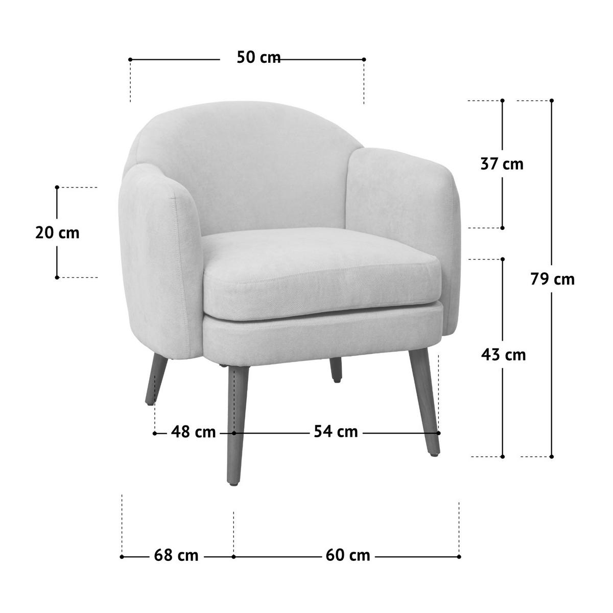 LOUNGESESSEL JOHAN Grün-Blau - Grün, Textil (60/79/68cm) - SVITA