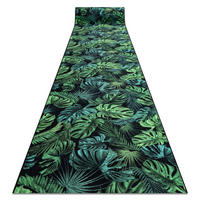 LÄUFER Antirutsch MONSTERA 80/740 cm - Pastellgrün, Textil (80/740cm) - rugsX
