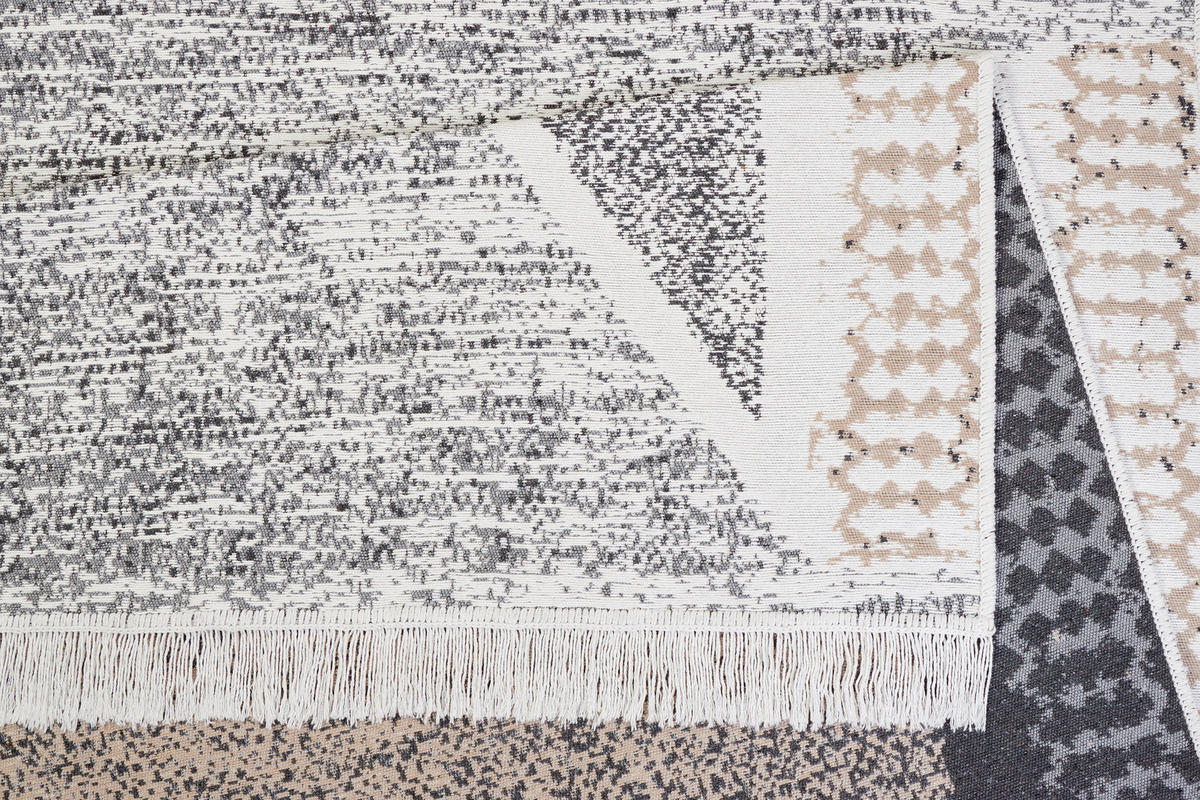 TEPPICH AZTECA Grau 120/170 cm - Grau, Naturmaterialien (120/170cm) - Tapiso