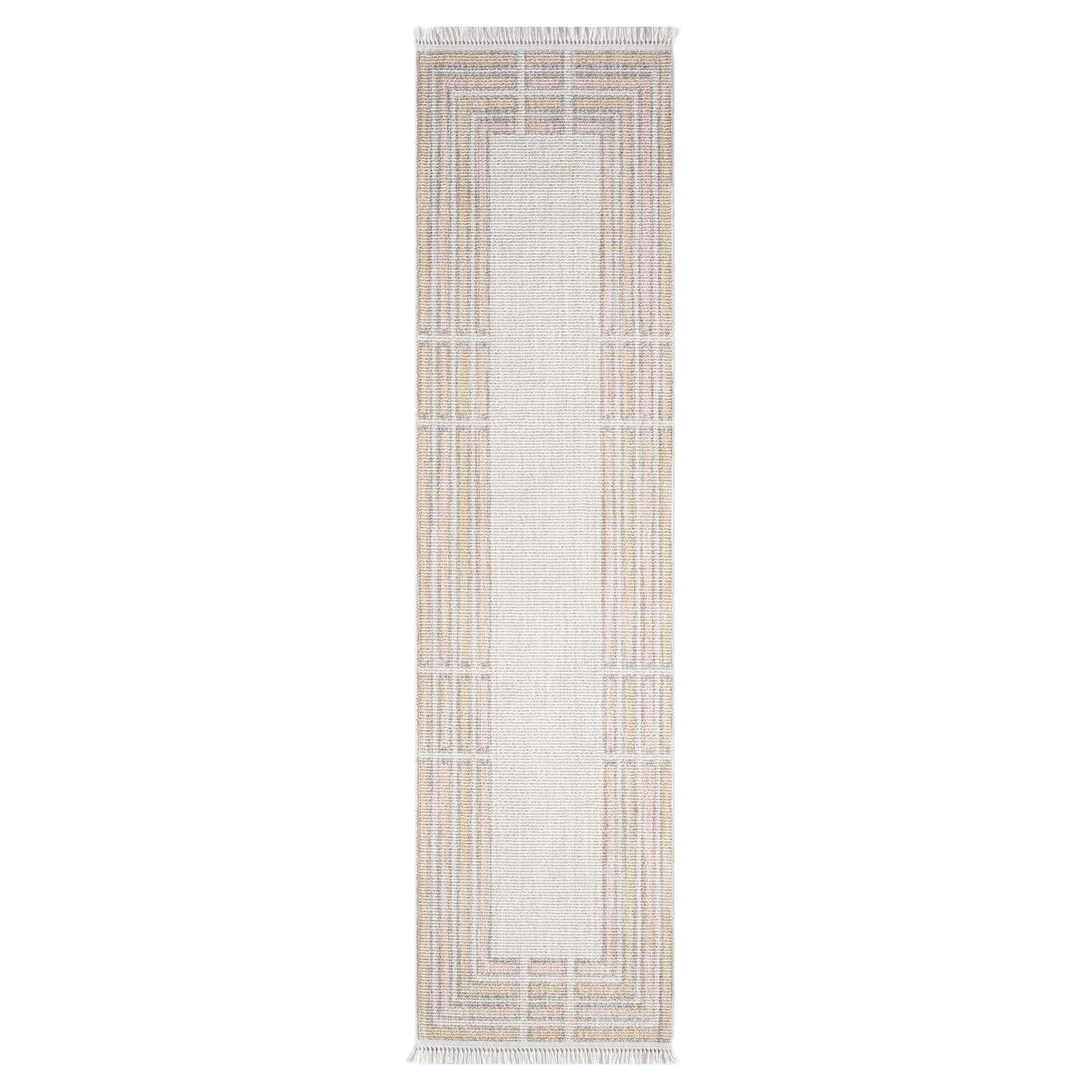 KURZFLOR-TEPPICH Clasico 9068 Rosa 80x300 cm - Rosa, Textil (80/300cm) - carpet city