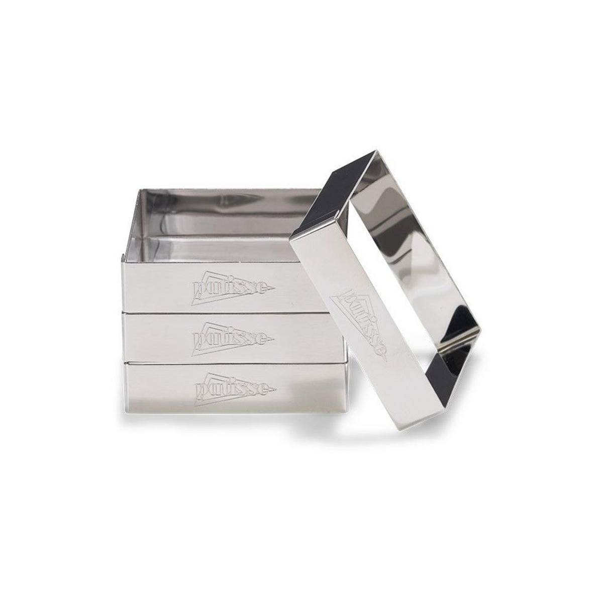 TORTENRING Silber 8/8/2 cm P02150 - Silberfarben, Metall (8/2/8cm) - Patisse 