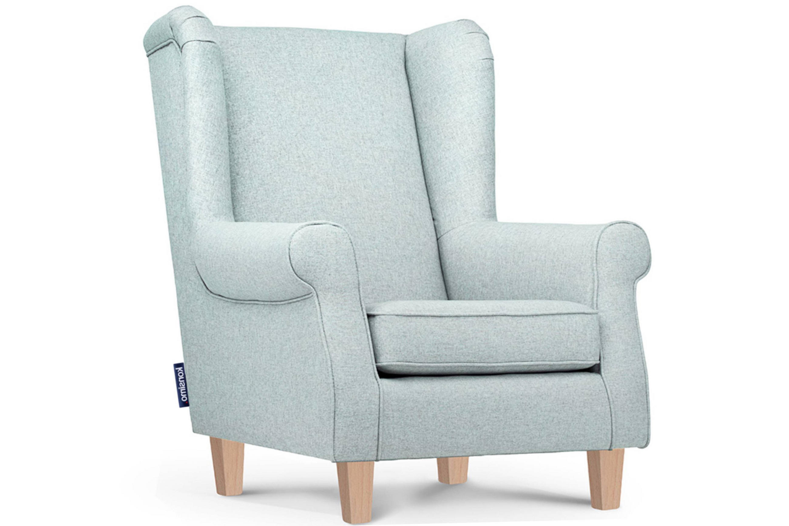 Konsimo® Ohrensessel Mintgrün 82x105x97 cm