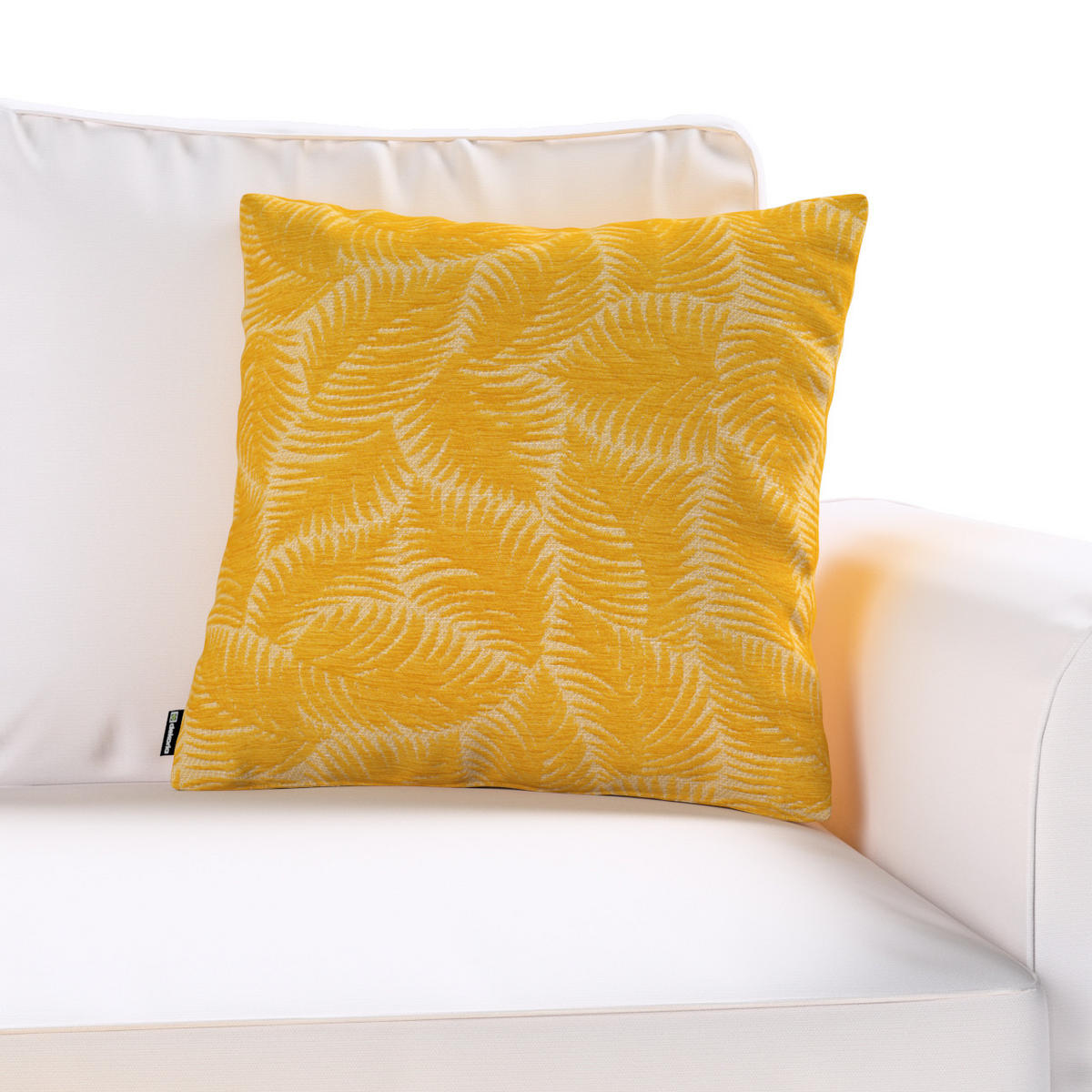 KISSENHÜLLE Cosy Home gelb, 43x43 cm - Gelb, Textil (43/43cm) - Dekoria