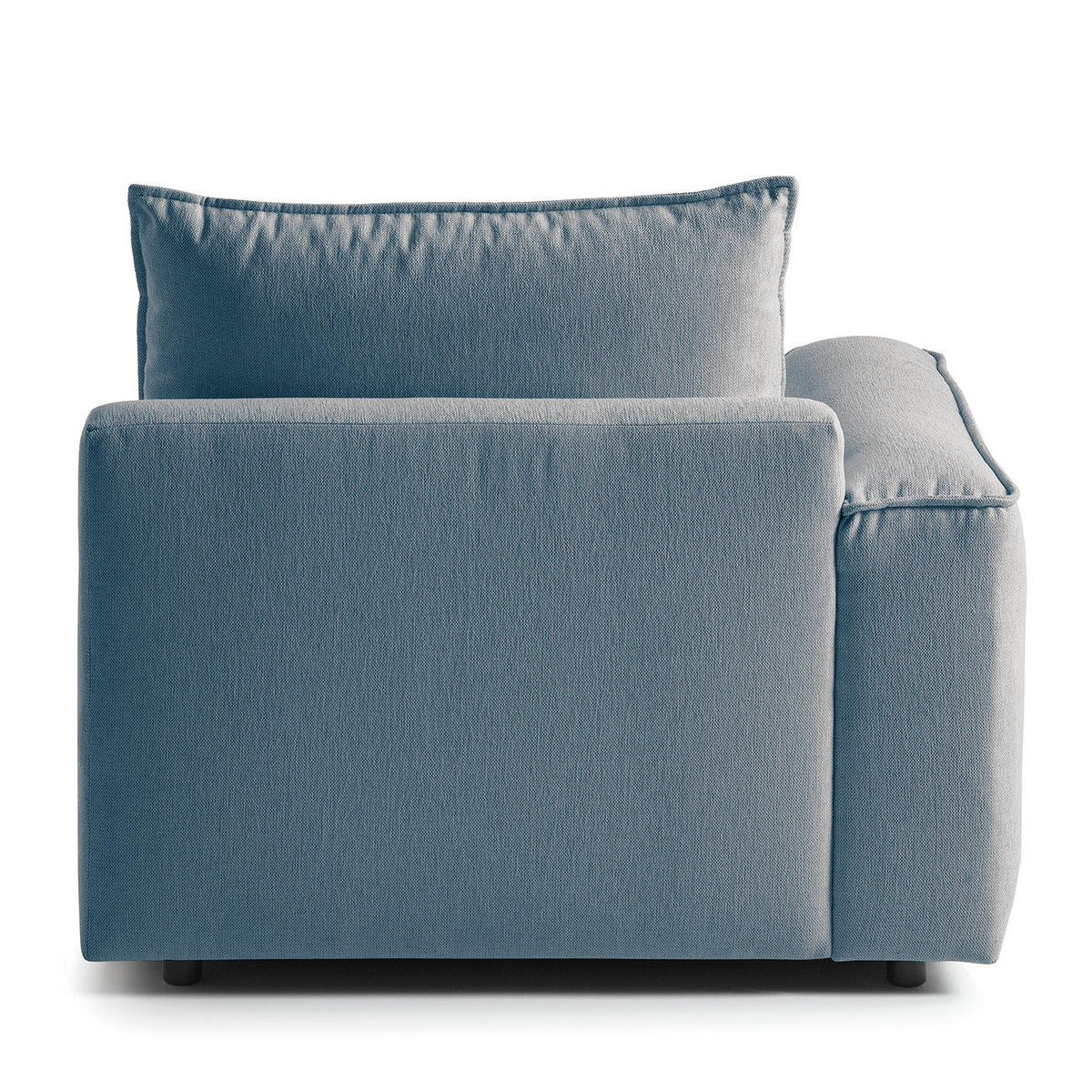 MODULSESSEL - Blau, Holz/Textil (104/82/99cm) - home24