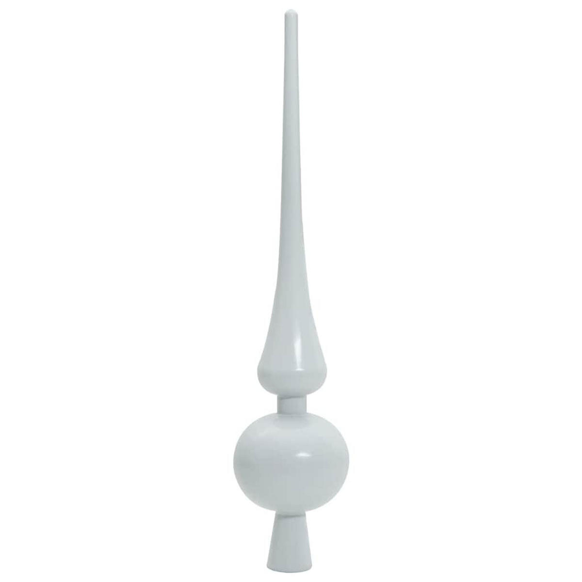 WEIHNACHTSKUGELSET 120 -teilig Weiß Kunststoff - Weiß, Kunststoff (6/27/6cm) - vidaXL