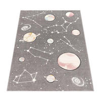 KINDERTEPPICH 133/133 cm Cosmo 347 - Grau, Kunststoff (133/133cm) - Paco Home