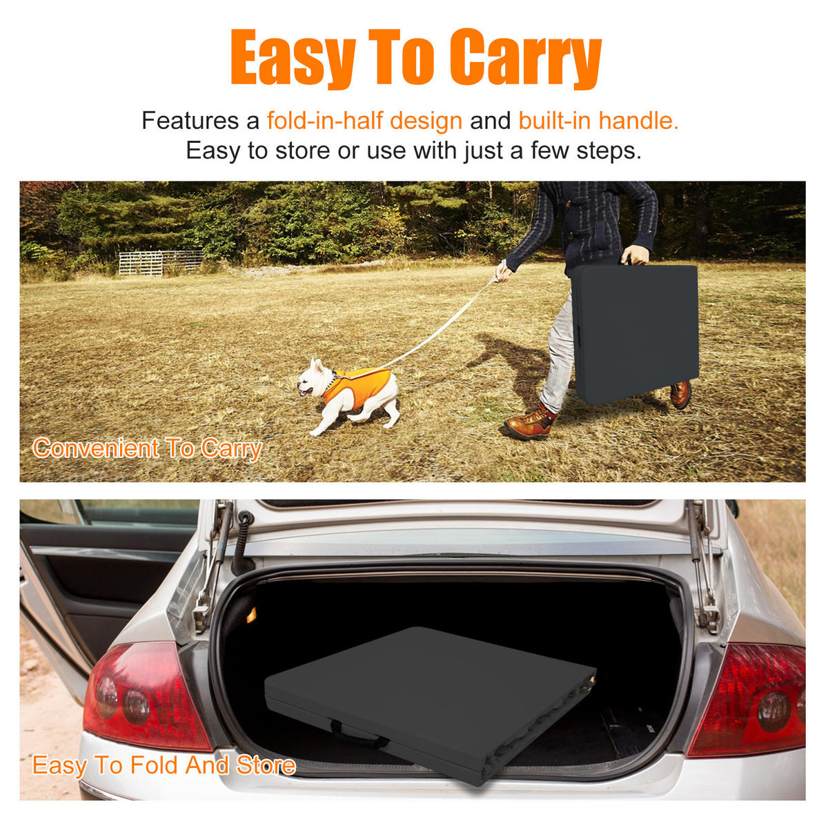 KLAPPTISCH 125 cm Schwarz - Schwarz, Kunststoff (125/61/74cm) - ComfortXL