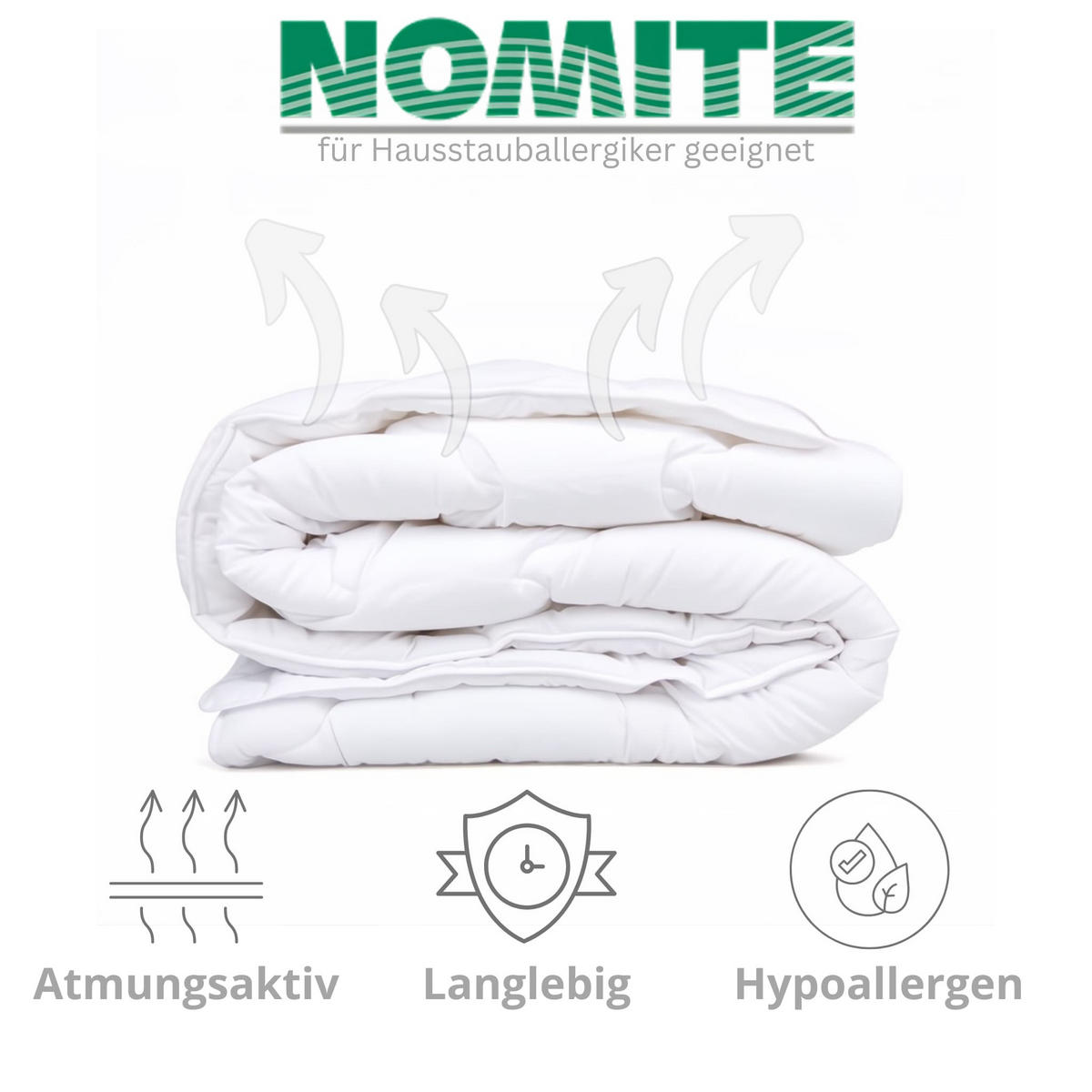 BETTDECKE PRIMALOFT, Daunenalternative - Weiß, Textil (200/200cm) - WOODEK