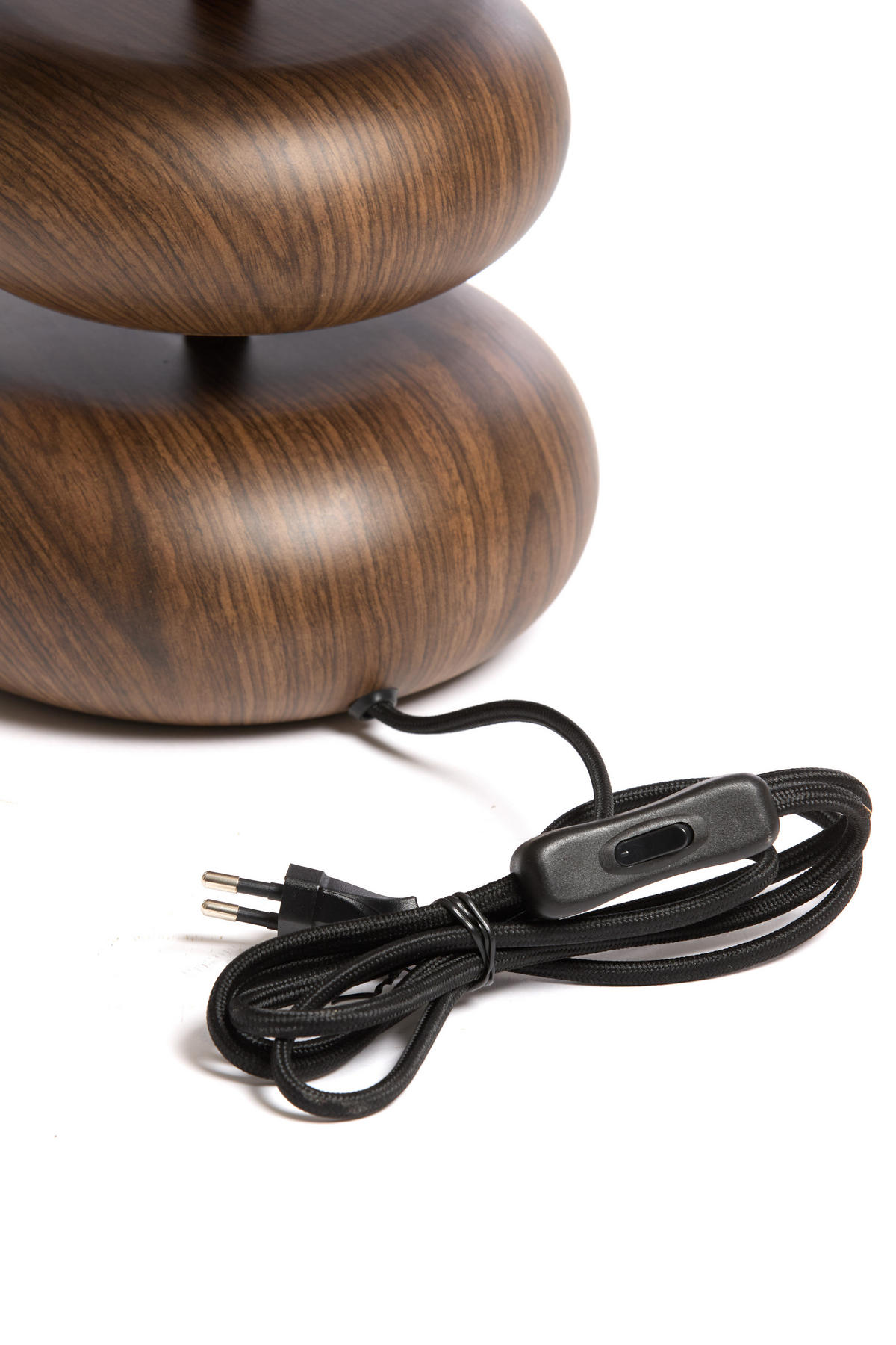 TISCHLAMPE Danialo Braun Ø22/50,5 cm - Dunkelbraun, Metall (22/22/50.5cm) - Light & Living