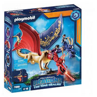 SPIELSET Dragons Nine Realms: WuWei - Blau, Kunststoff (9/35/39cm) - Playmobil