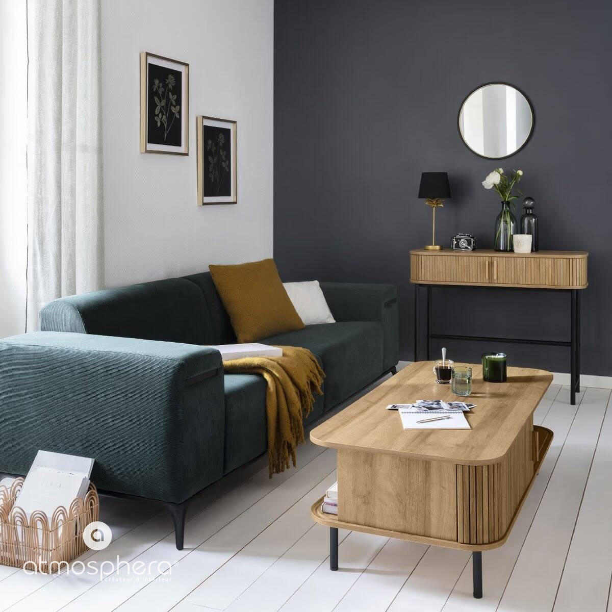 TAGESDECKE Kodi 130/180 cm - Currygelb, Textil (130/180cm) - Atmosphera Createur d´interieur