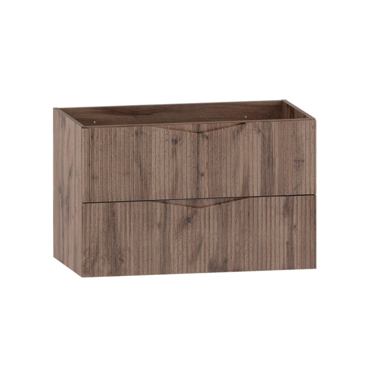 WASCHTISCHUNTERSCHRANK 80cm Tao Holz - Braun, Holzwerkstoff (80/50/46.5cm) - Petits-meubles