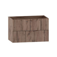 WASCHTISCHUNTERSCHRANK 80cm Tao Holz - Braun, Holzwerkstoff (80/50/46.5cm) - Petits-meubles