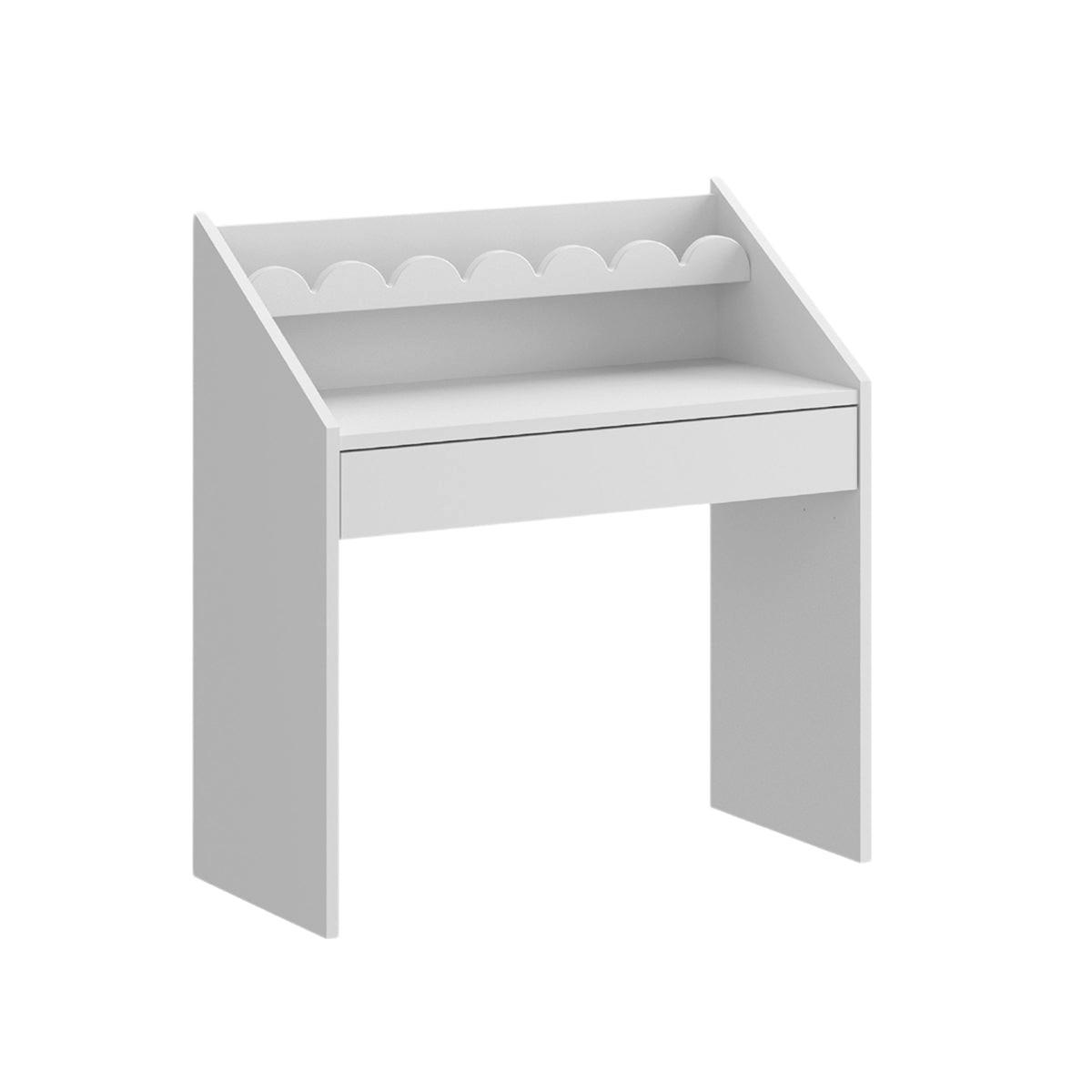 SCHREIBTISCH Book Nook Weiß - Weiß, Holzwerkstoff (71/76/33cm) - Petits-meubles