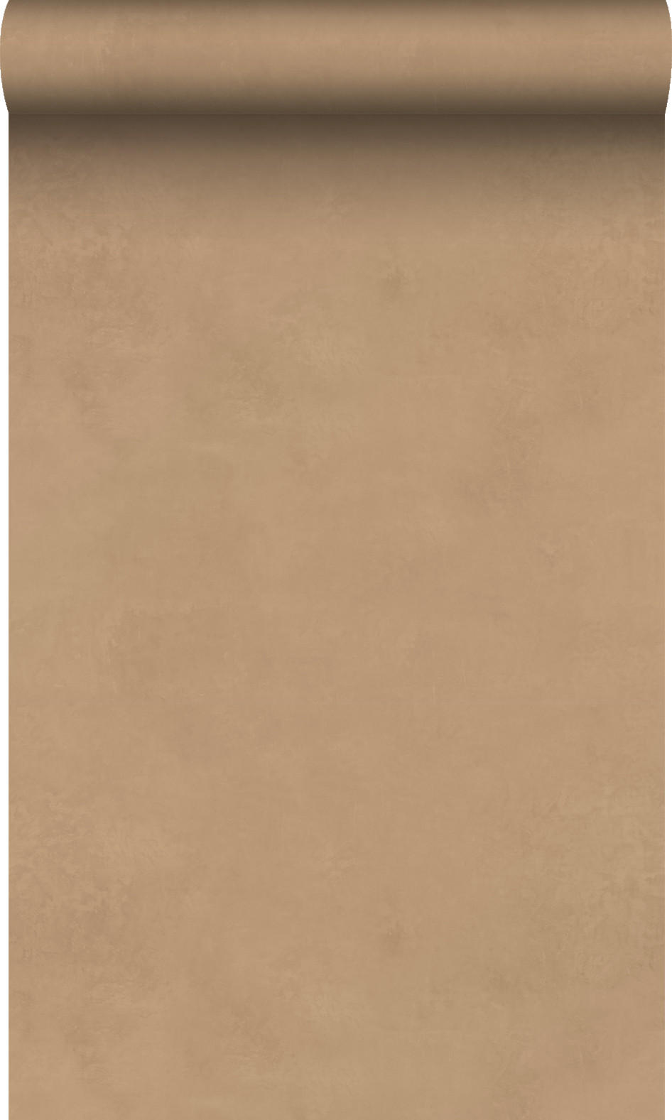 TAPETE Lehmputz 50 x 900 cm - Braun, Papier (50/900cm) - Origin Wallcoverings
