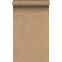 TAPETE Lehmputz 50 x 900 cm - Braun, Papier (50/900cm) - Origin Wallcoverings