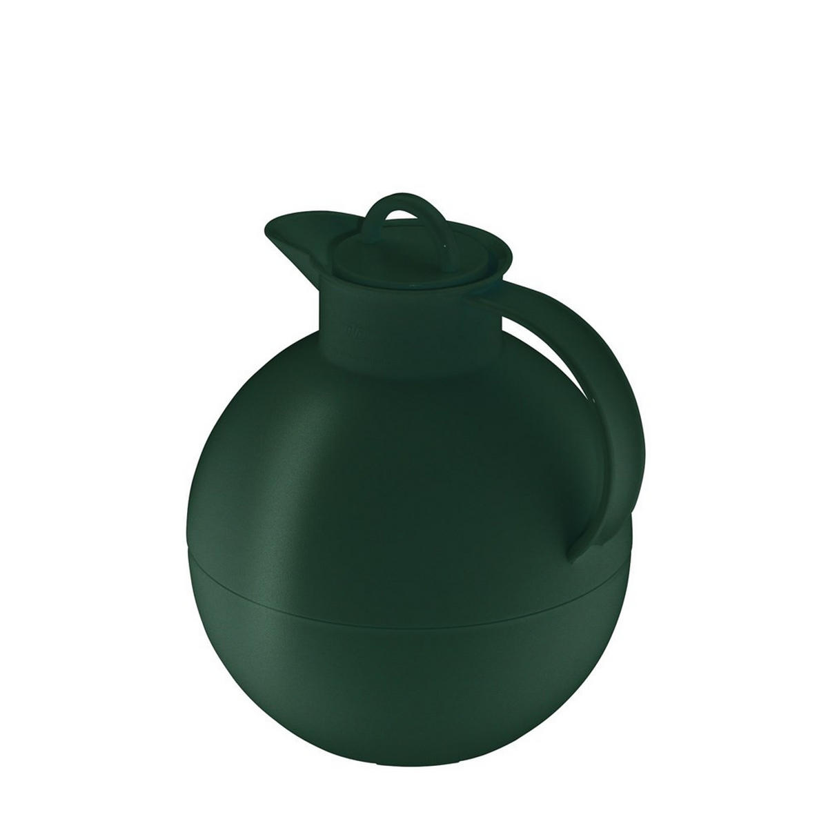 ISOLIERKANNE KUGEL, Kunststoff / Hartglaseinsatz, Smoke Pine Mat, 0.94 L - Grün, Kunststoff (0.94L) - Alfi