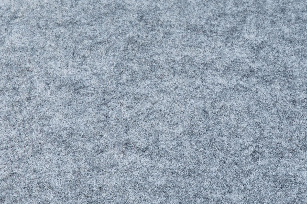 UNTERSETZER - 6er-Set - Recycelter Filz in Grau - Grau, Textil (10/10cm) - Björn