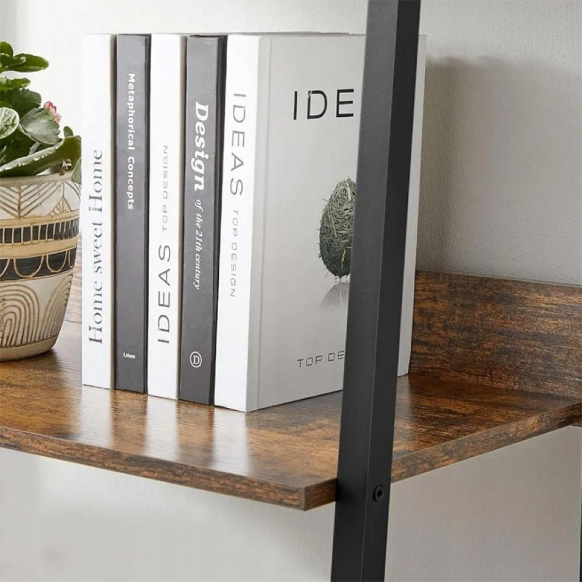 REGAL Metall Holzwerkstoff Schwarz - Schwarz, Metall (34/30cm) - MUVU