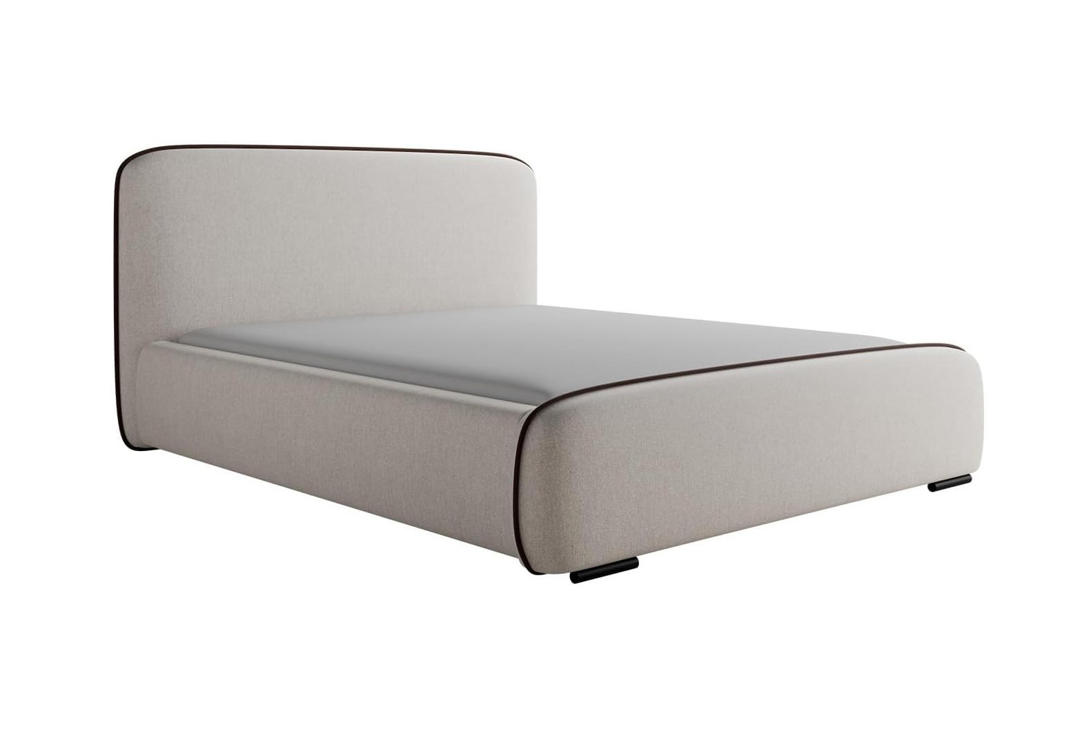 Meblini Bett Creme 120x200 cm