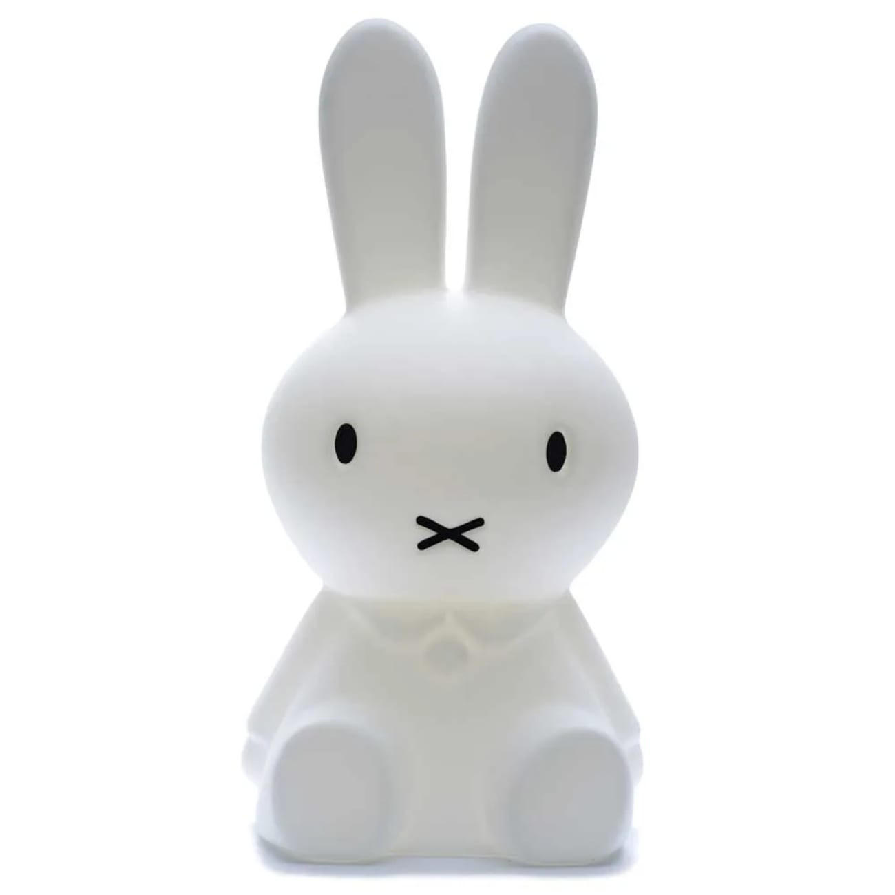 KINDERNNACHTLICHT Mr Maria Miffy, weiss, XL, dimmbar - Weiß, Kunststoff (24/35/36cm)