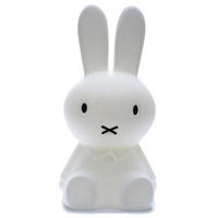 KINDERNNACHTLICHT Mr Maria Miffy, weiss, XL, dimmbar - Weiß, Kunststoff (24/35/36cm)