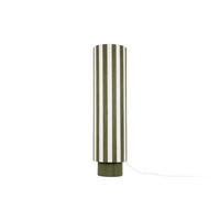 STEHLAMPE Vienna Stripes - Grün/Creme - 106 cm - Grün, Textil (28/28/106cm) - Leitmotiv