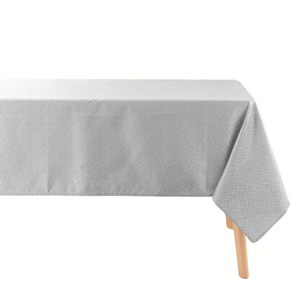 Douceur d´intérieur Tischdecke Grau