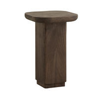 BEISTELLTISCH TOKE Braun 32x32x49 cm - Braun, Holz (32/32/49cm) - FURNLUX