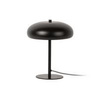 TISCHLAMPE Pilz Shroom Ø 25 cm - Schwarz, Metall (25/25/30cm) - Leitmotiv