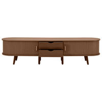 LOWBOARD Modellname Walnussfarben 175/40/42 cm - Walnussfarben, Holz (175/42/40cm) - PANGIVO