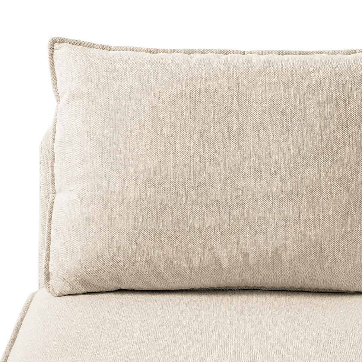 MODULLONGCHAIR - Beige, Holz/Textil (170/82/105cm) - home24