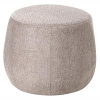 POUF Taupe Ashton - Taupe, Textil (61/43/61cm) - Beliani