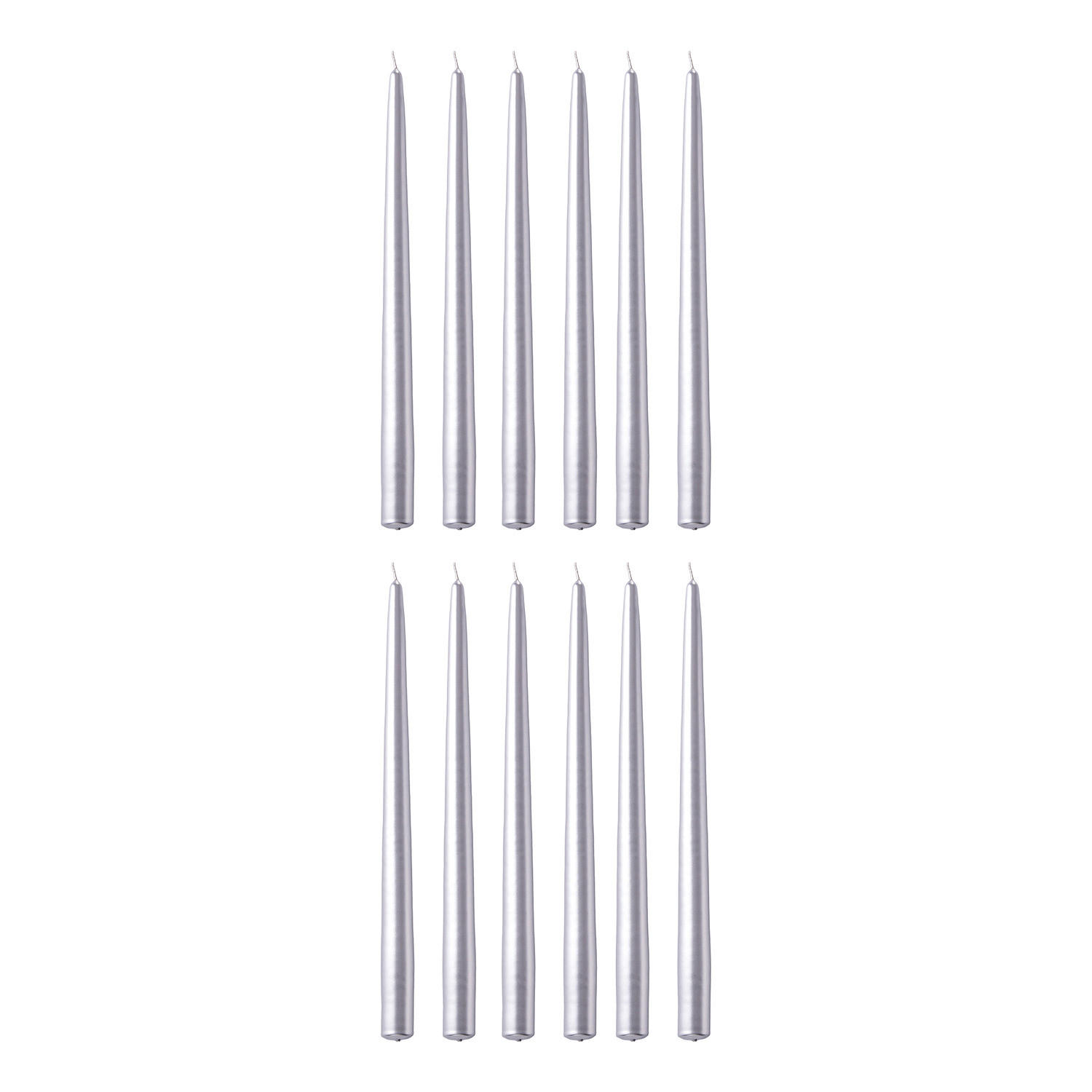 Butlers Kerze Silber 4x31x2 cm