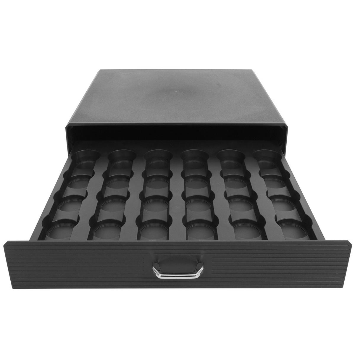 MONITORERHÖHUNG Schwarz - Schwarz, Kunststoff (31/34/7cm) - MCW